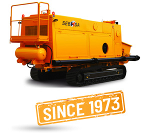 SEBHSA, specialists in tracked concrete pumps since 1973
